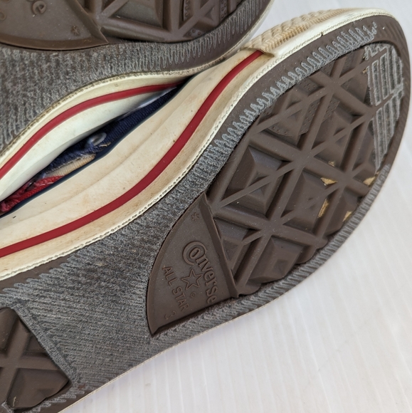 CONVERSE Limited Edition The Who flag Artwork 2008 Year Hour high top sneakers - Picture 6 of 15